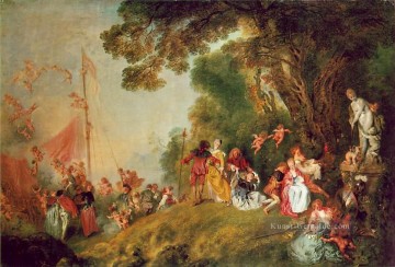 Antoine Watteau Werke - Wallfahrt nach Kythera Jean Antoine Watteau